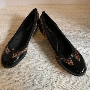 Laura Ashley Patent & Animal Print  Shoes